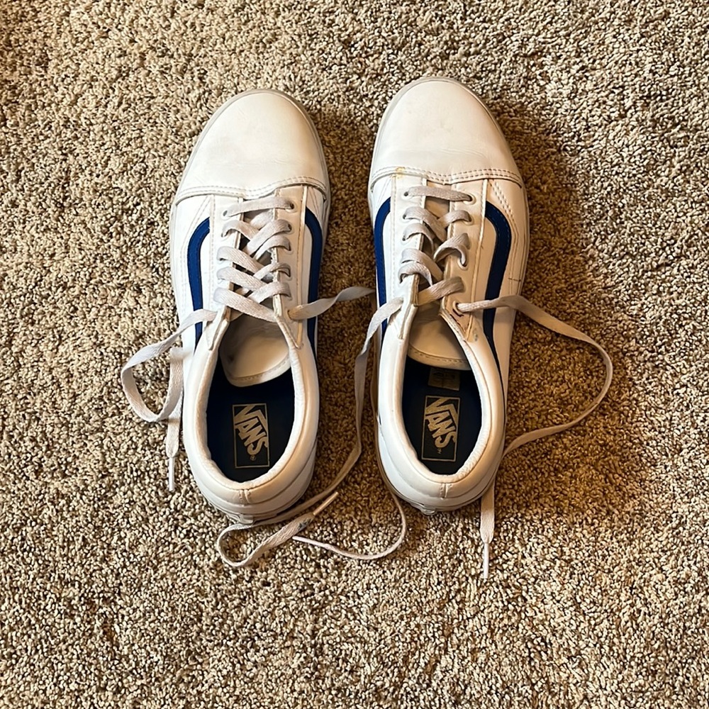 Retro Blue Vans